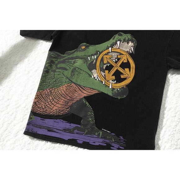 OFF-WHITE Crew neck, short sleeves Size: M - Picture 4 of 7